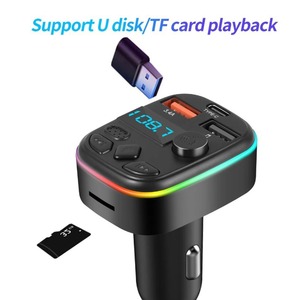 Chargeur de voiture C4 C6 C8 C9 C10 C11 avec affichage numérique de la fréquence FM, lecteur multimédia, allume-cigare de voiture, charge rapide PD - Product Image 5