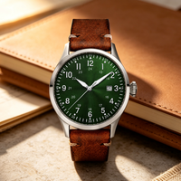 Montre de sport de luxe pour homme à mouvement quartz Chenlong, bracelet en nylon souple et cuir, affichage à aiguilles, grand cadran, date