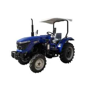 Traktor pertanian mini 4WD 75HP traktor 4x4 traktor pertanian