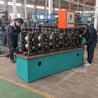 Machine de formage de tubes ronds en tubes ovales 48 mm VFD pour les cadres de meubles et d'équipements de fitness
