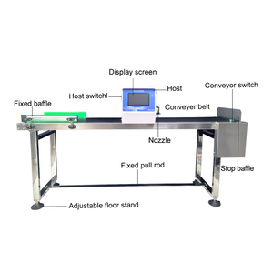 Máquina de Etiquetado de <span class=keywords><strong>Huevos</strong></span> con Fecha de Producción, Logotipos o Códigos Gráficos Comerciales, Impresora Automática para <span class=keywords><strong>Huevos</strong></span> - Product Image 2