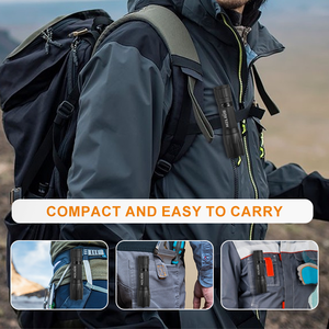 2025 nhà máy mới mini ngoài trời di động EDC Hợp kim nhôm Waterpoof Kính thiên văn zoom Trắng dẫn Ngọn Đuốc Đèn chiến thuật đèn pin - Product Image 4