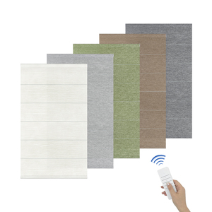 Chất lượng cao cơ giới <span class=keywords><strong>Roman</strong></span> mù cửa sổ bóng râm không dây từ xa nhà bếp ánh sáng lọc vải được xây dựng trong phong cách <span class=keywords><strong>Roman</strong></span> Shades - Product Image 1