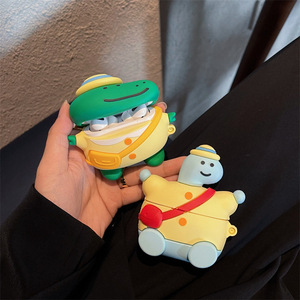 प्यारा जानवर 3D डिजाइन खरगोश पांडा जनरल 2nd 3rd पीढ़ी ईरफ़ोन कवर मामले के लिए हवा फली AirPods 1 <span class=keywords><strong>2</strong></span> <span class=keywords><strong>3</strong></span> airpods प्रो के लिए - Product Image 3