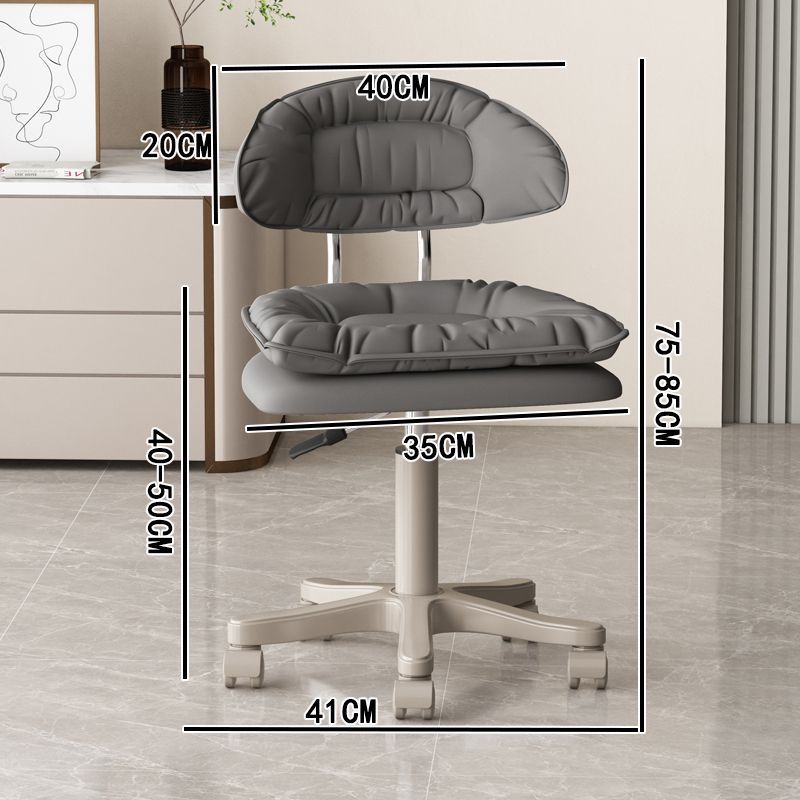 ล้อไนลอนแบบเงียบ [รุ่น Comfort] ขนาด 35 ซม. แบนใหญ่ สีเทาเข้ม