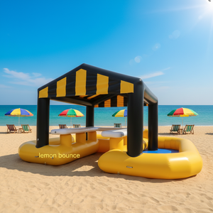 Bar Flotante Inflable de PVC para Eventos Comerciales, Bar Flotante con Carpa Inflable para Uso Comercial - Product Image 2