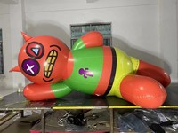 Ballon gonflable en PVC de démon de dessin animé BOYI Decoration