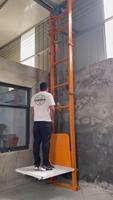 Mini-ascenseur hydraulique électrique pour petits espaces, de 2 à 12 m, pour usage domestique, magasins de proximité et chargement de petites entreprises