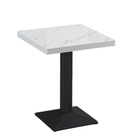 Meubles de salle à manger de qualité supérieure Table de salle à manger en bois en gros Meubles de maison Table à manger assemblée de forme rectangulaire supérieure moderne