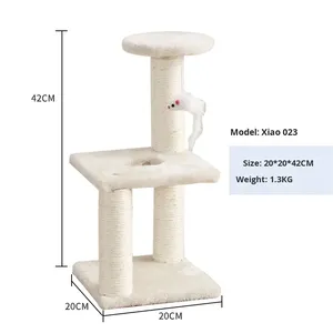 Density Board Cat Climbing <b>Frame</b> Minimalist Model Little 023 3-Level Simple Cat Jumping Platform Scratching - Product Image 6