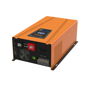 Onduleur pour installation solaire, 6000W, 48V vers <span class=keywords><strong>220V</strong></span>, 6000W, onde sinusoïdale Pure, chargeur sans fil - Product Image 1