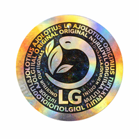 Fabricant d'autocollants holographiques PET, étiquettes de sécurité anti-effraction personnalisées