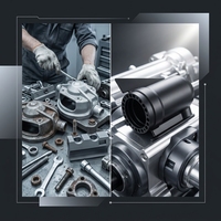 Pièce en aluminium Jeff usinée CNC de haute qualité, anodisée noire, sur mesure, usinage de précision, service d'usinage OEM, usine