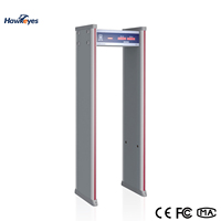 Detector de Metales de Arco de 18 Zonas, Puerta de Inspección de Seguridad de Alta Sensibilidad para Escuelas y Aeropuertos, Clasificación IP54, Ethernet, TSA