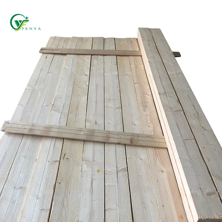 Factory Direct High Quality Solid Finland White Pine Wood Board Timber