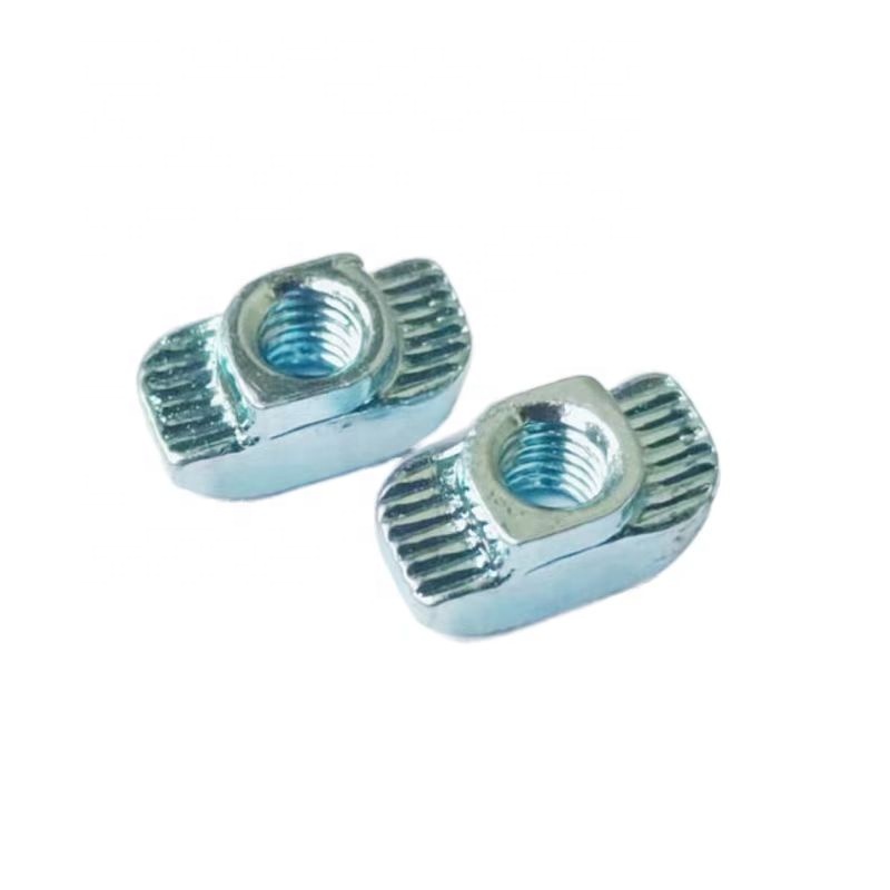 Оцинкованная гайка 10 серии M3 M4 M5 M6 M8, Т-образный отверстие, молоток, гайка