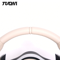 Volant en cuir beige pour Mercedes-Benz AMG CLS G CLASS W217 W218 W219 W222 W253 W463 W464 Volant en fibre de carbone