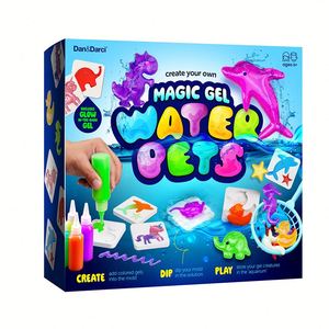 Cross-border Hot Sale Children's Water <b>Elf</b> Hydrogel Set DIY Ooze Making Magic Graffiti Water Pet Slime Squeeze Decompression Toy - Product Image 1