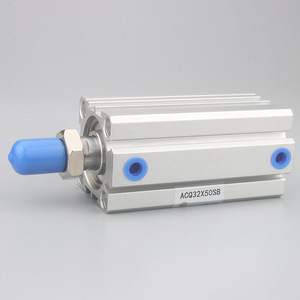 กระบอกลม Airtac Slim รุ่น ACQ32X50SB ตัวกระบอกอะลูมิเนียมแบบบาง - Product Image 1