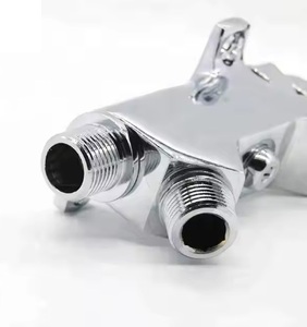 Valves vertes Installation facile Contrôle de la pédale de pied temporisé Valve de chasse de toilette <span class=keywords><strong>WC</strong></span> en laiton avec structure sécurisée - Product Image 3