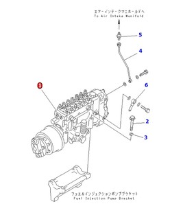 ปั๊มฉีดเครื่องยนต์ SA6D125E-2-3-5 106675-4713 6P120 320LS3s SA6D125-2 6152-72-1442 6152-72-1914 6152-72-1210 - Product Image 6