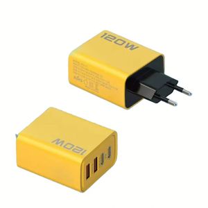 120W PD Charger Quick Charging Type C Charger Adapter Supports Charging 4 Ports DUAL <b>USB</b> C <b>Wall</b> Charger for Phone 16 15 14 - Product Image 1