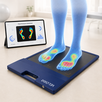 Système professionnel d'analyse automatique de la forme du pied pour la détection des pieds plats, cartographie numérique de la pression plantaire, tablette externe