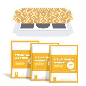 Ceinture chauffante à vapeur pour le ventre et le dos, chauffe-taille infusé à la lavande, soulageant les maux d'<span class=keywords><strong>estomac</strong></span> avec une couverture chauffante complète - Product Image 1