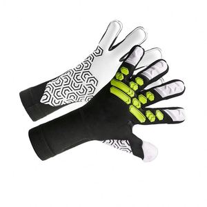 Gants de gardien de but professionnels GRIP WELL SPORTS en PU avec fermeture auto-agrippante, respirants, logo personnalisé, protection des doigts et du pouce - Product Image 3