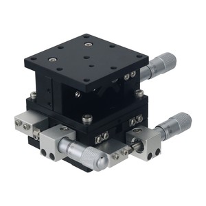 LD60-LM 60x60mm/2.4x2.4 "XYZ trục trượt giai đoạn Hướng dẫn sử dụng bàn trượt với micromet tay trái - Product Image 1