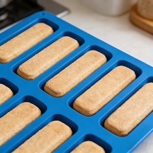 Molde de silicona antiadherente al por mayor para hornear galletas de leche, chocolate, queso, pan, barras energéticas rectangulares y barras de chocolate - Product Image 3