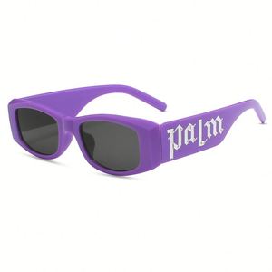 Nouvelles lunettes de soleil rectangulaires punk pour hommes avec logo personnalisé, monture petite et colorée, lunettes de soleil carrées pour femmes - Product Image 3
