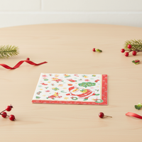 Serviettes de table pliées en papier Airlaid 2 plis en pâte de bois vierge, absorbantes, confortables, douces, colorées, gaufrées et imprimées au laser