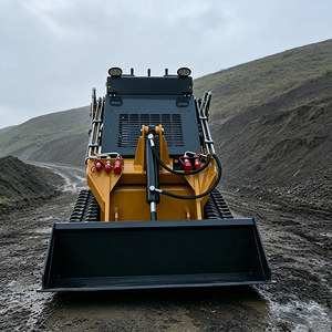 Versatile Mini Compact Front <b>Wheel</b> Skid Steer <b>Small</b> Track Engine High Efficiency Professional Construction - Product Image 4