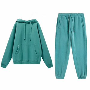 Zweiteiliges Set für Herren: Hoodies und Hosen für Herbst/Winter – Kapuzenpullover und Jogginghosen – Unisex-Set aus Sweatpants und Hoodie - Product Image 2