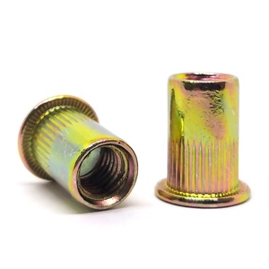 Acero al carbono o acero inoxidable Nutsert Rivnut tuerca de remache con moleteado cuerpo - Product Image 5