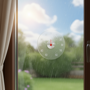 เทอร์โมมิเตอร์ติดหน้าต่างพร้อมฟิล์มกาวในตัว 7.3 ซม. แพ็ค 10 ชิ้น - Product Image 3