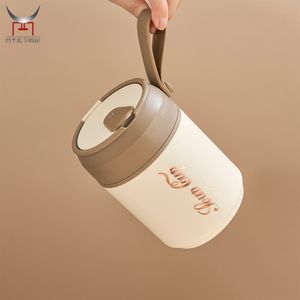 Taza de yogur personalizada para <span class=keywords><strong>desayuno</strong></span>, tarro de comida, vaso, taza de sopa de viaje, <span class=keywords><strong>tazas</strong></span> aisladas, portátil, de acero inoxidable 304 - Product Image 5
