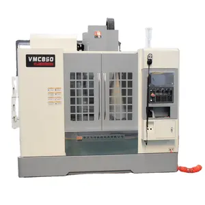 Vmc850 Cnc Vertical Machining Center 4 Axis New Product High Speed Single Provided 24 Machining Metal