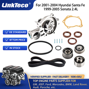 <span class=keywords><strong>Kit</strong></span> de Bomba de Agua y <span class=keywords><strong>Correa</strong></span> de Distribución Linkteco para KIA Optima 2.4 2002-2006, <span class=keywords><strong>Hyundai</strong></span> Santa Fe 1999-2005, Sonata 2.4L 2351CC L4 16V DOHC G4JS - Product Image 3