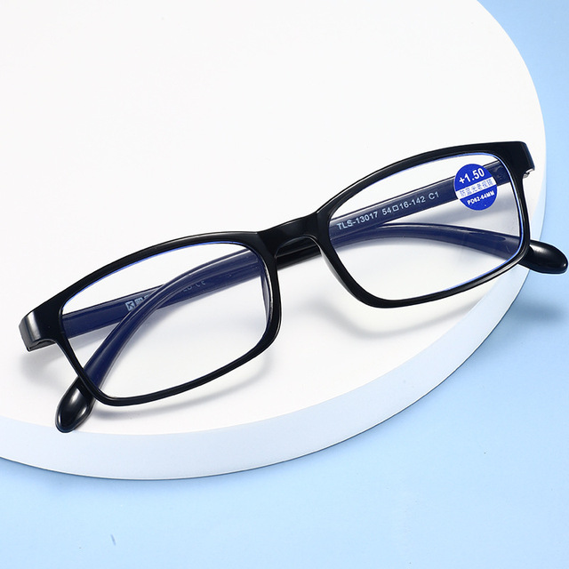 BL22 Ultra-Light Anti-Blue Light Reading Glasses with Simple Design for Middle-Aged and Elderly Street Vending