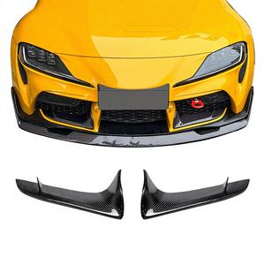 Chaoshenghang Venta al por mayor de fábrica: Embellecedores divisorios de parachoques delantero para <span class=keywords><strong>Toyota</strong></span> <span class=keywords><strong>Supra</strong></span> A90 2020-2024, accesorios de alerones delanteros de ABS - Product Image 2