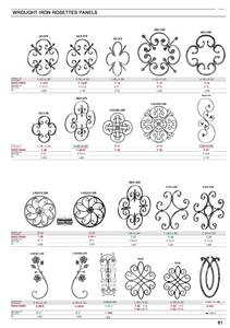 Panneaux <span class=keywords><strong>Rebecca</strong></span> Éléments décoratifs en fer forgé - Product Image 5