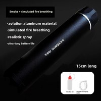 Modèle de jouet de simulation de flamme silencieuse en alliage d'aluminium, émettant de la fumée, pour film, jeu sportif, airsoft, jeunesse