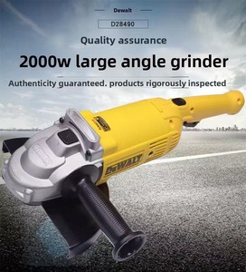 เครื่องขัดโลหะอุตสาหกรรม Dewei กำลังสูง 2000 วัตต์ มอเตอร์แบบแปรงถ่าน ใช้ไฟ AC พร้อมปุ่มกด สำหรับงานขัดและเจียรแบบมุม - Product Image 4