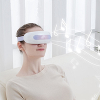 Masseur de masque pour les yeux hydratant intelligent électrique K5 avec chaleur et musique masseur facial cadeau de soins des yeux réduire la fatigue oculaire