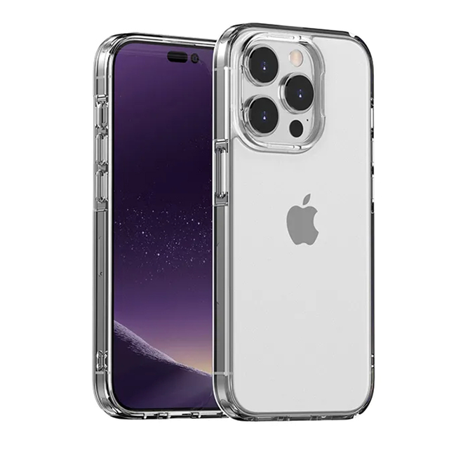 New Transparent Clear Shockproof Tpu Bumper Phone Case Back Cover for iPhone 16 15 14 13 12 Pro Max Tpu PC Mobile Phone Case