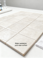 Dalle en pierre frittée polie pleine surface de qualité supérieure 900x1800mm, aspect marbre, grand format, pour sol de villa, salon et salle à manger extérieure