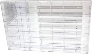 Bán hàng nóng rõ ràng 108 khoang Matchbox bánh xe <span class=keywords><strong>Acrylic</strong></span> hiển thị trường hợp Diecast mô hình xe ô tô <span class=keywords><strong>Acrylic</strong></span> tường tủ rack <span class=keywords><strong>Showcase</strong></span> - Product Image 3