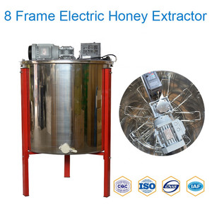 Automatic 8 <b>Frames</b> Electric Honey Extractor Honeycomb Extraction Centrifuge Machine - Product Image 3